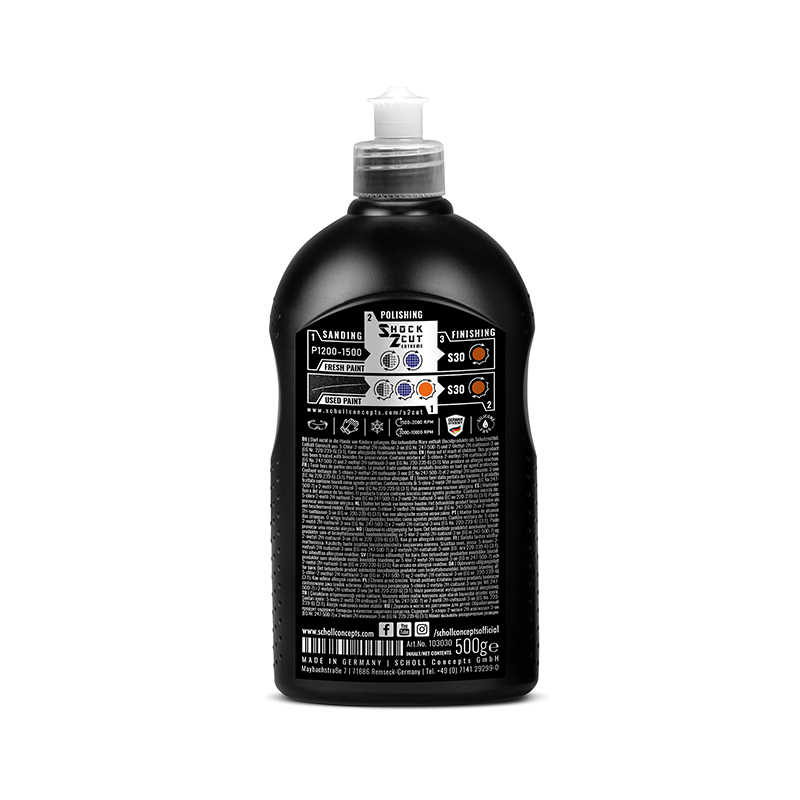 Shock 2 Cut Ekstra Agresif Çizik Giderici Pasta 500 g